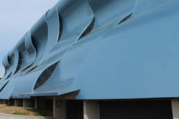 Imagen de la nueva cubierta exterior de Balaidos LEMA STACBOND